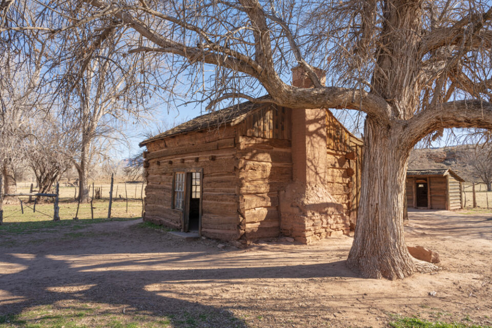 Louisa Marie Russell Home at Grafton Ghost Town