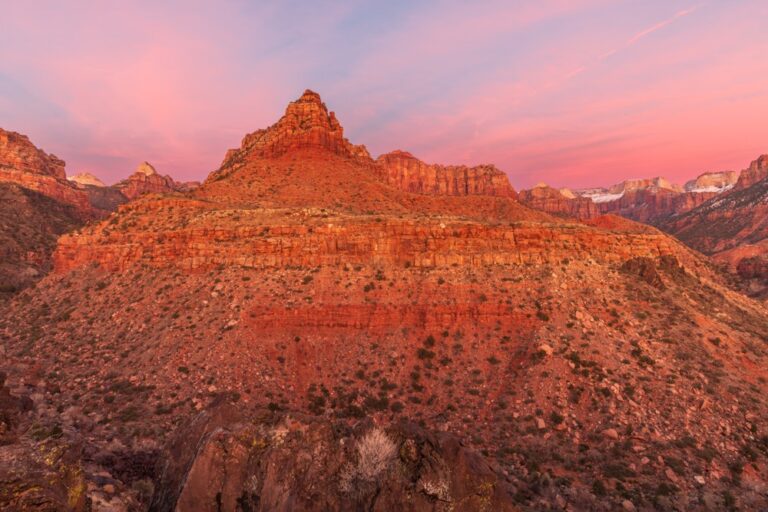 Best Photo Spots for Sunset at Zion National Park