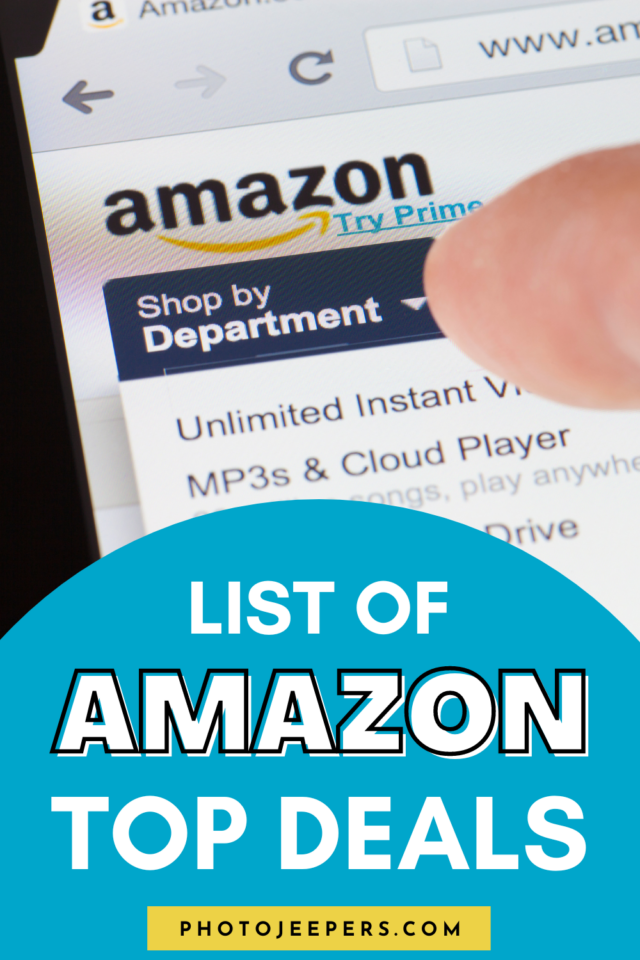 list of Amazon top deals