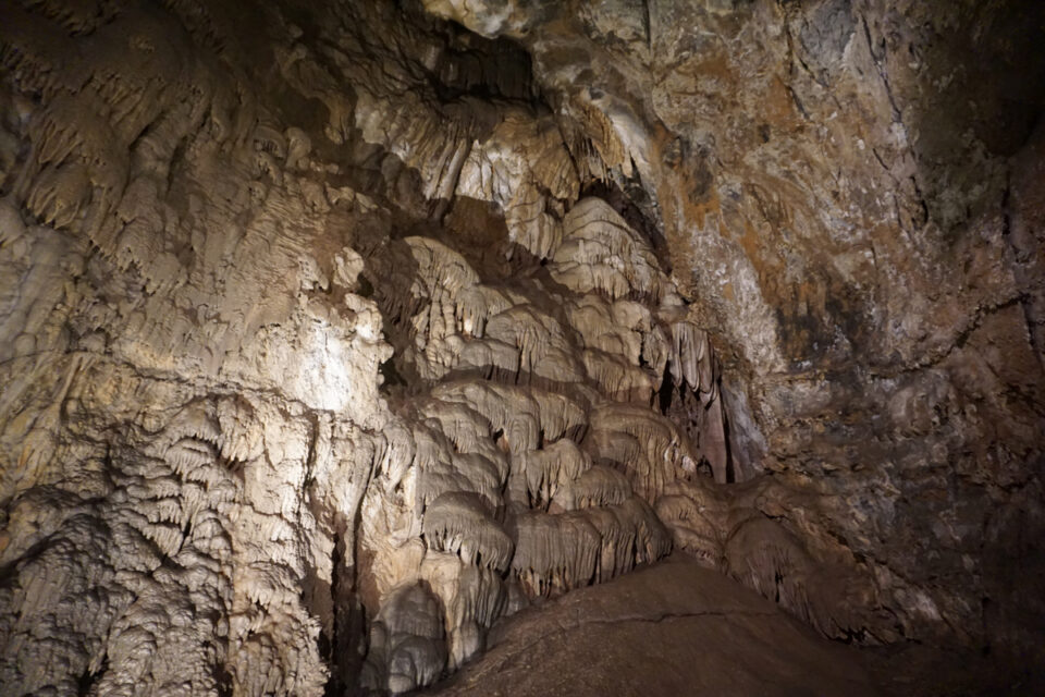 Inside Timpanogos Cave