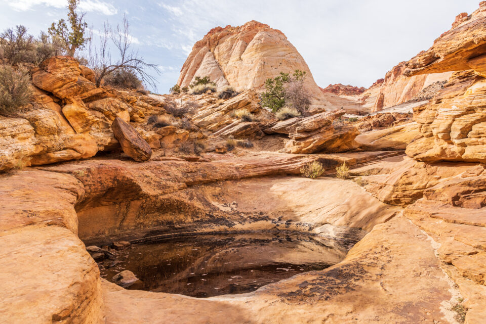 The Tanks hike at Capitol Reef