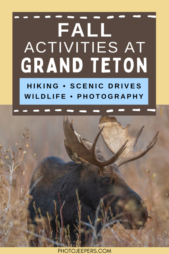 Fall activities at Grand Teton