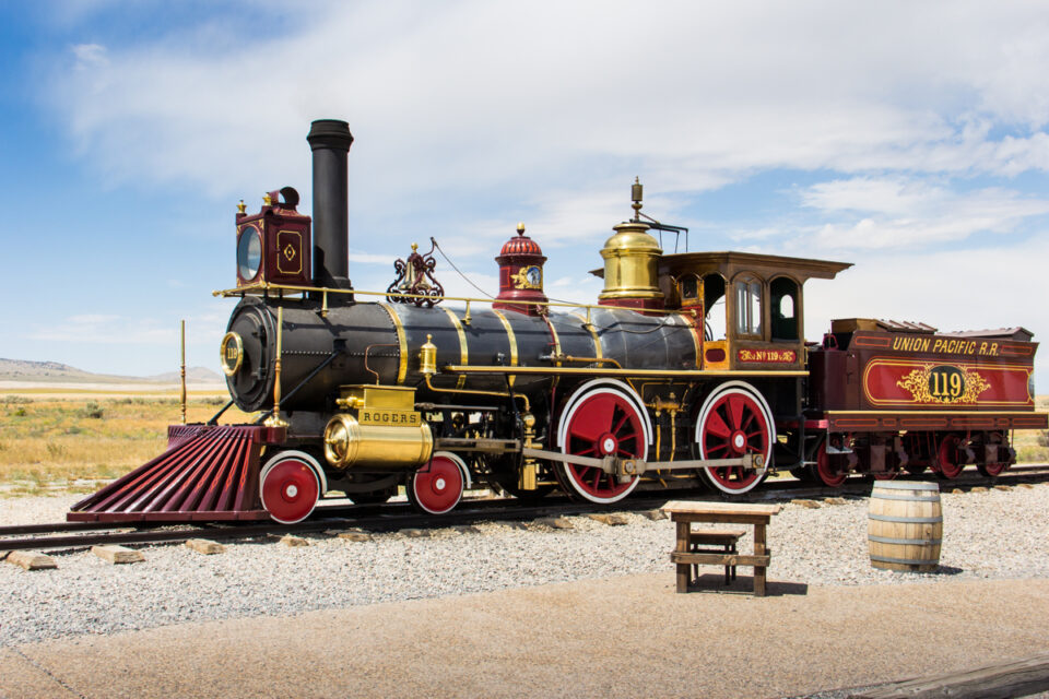 Locomotive 119 Golden Spike Utah