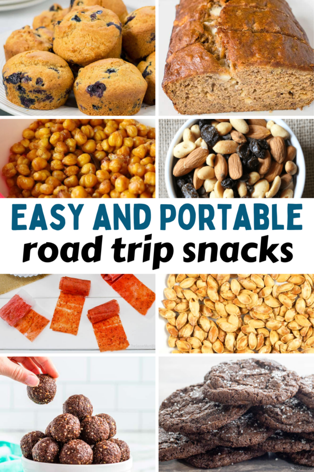Easy and Portable road trip snacks