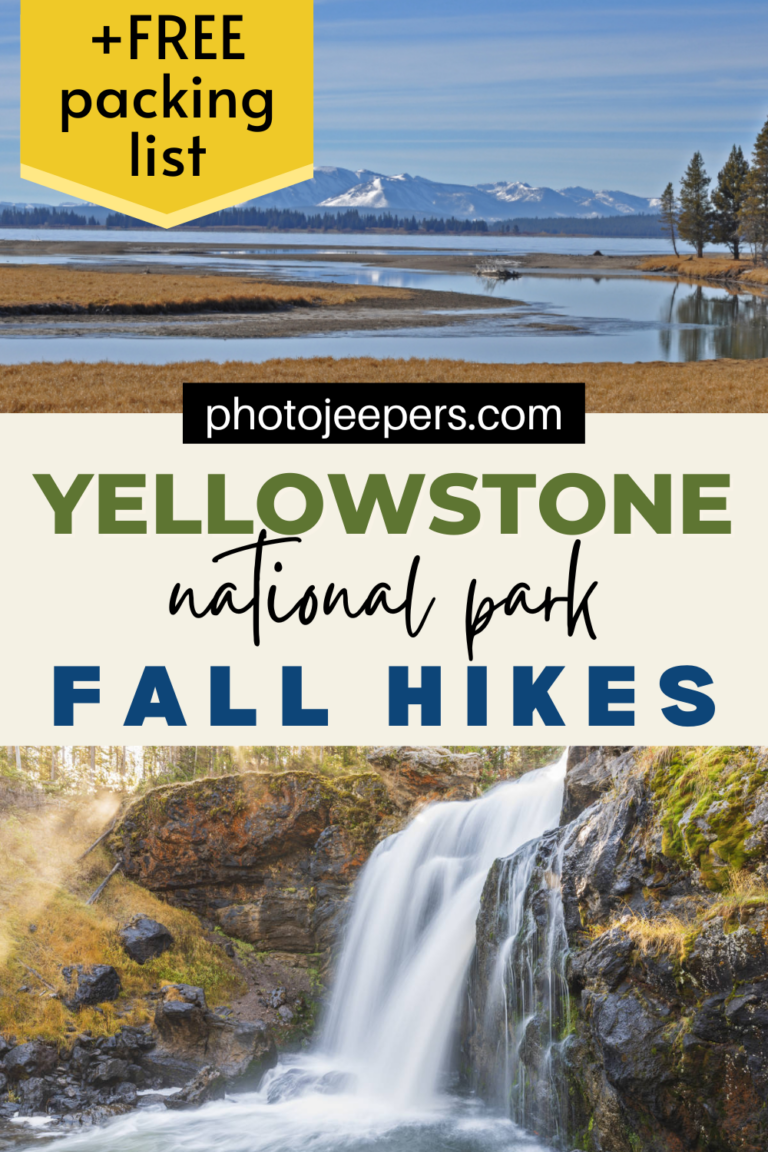 Yellowstone National Park Easy Fall Hikes - PhotoJeepers