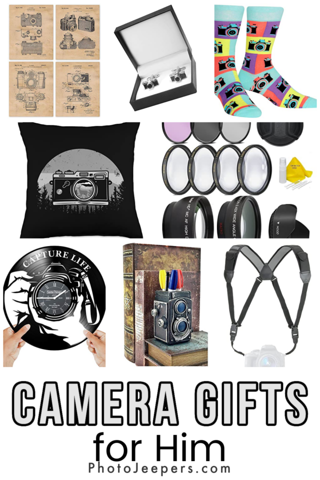 camera themed gifts for him