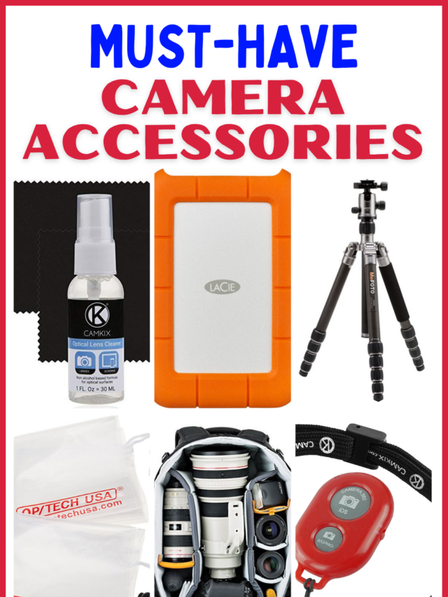 Camera Accessories List Story