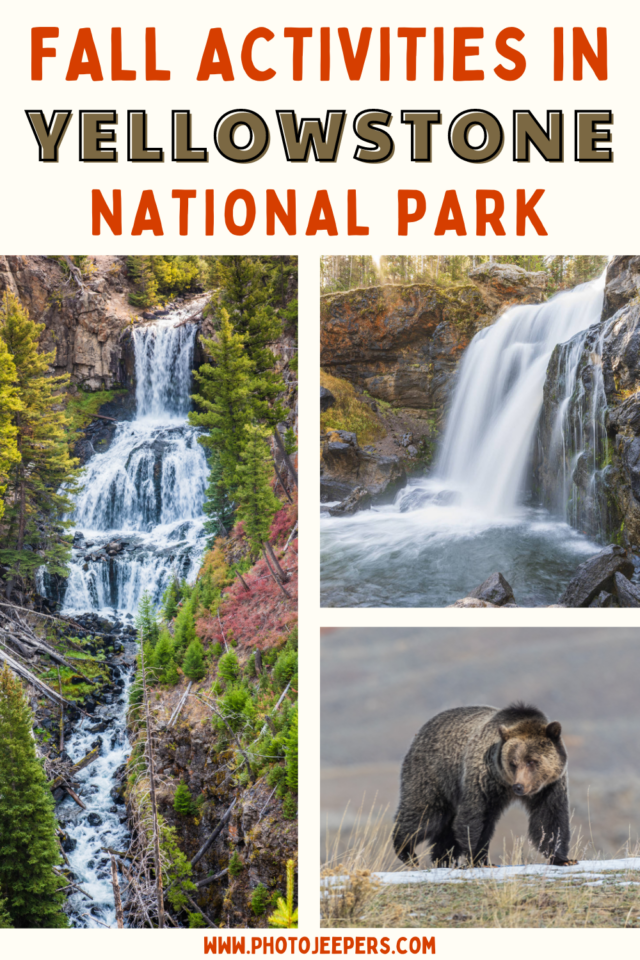 fall activities in Yellowstone National Park