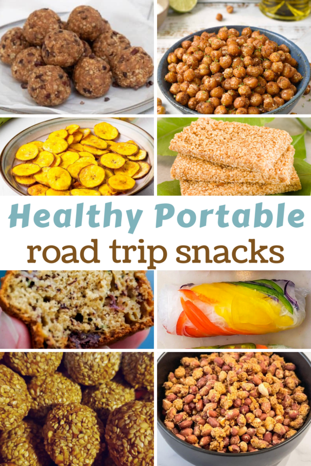 healthy portable road trip snacks