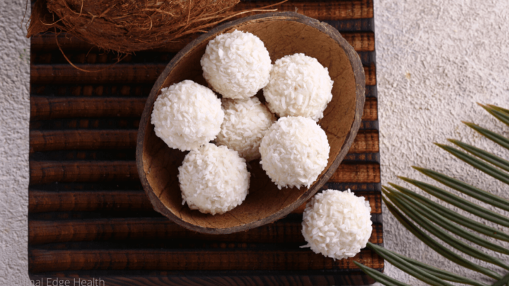 Image for No Bake Keto Coconut Macaroons Recipe