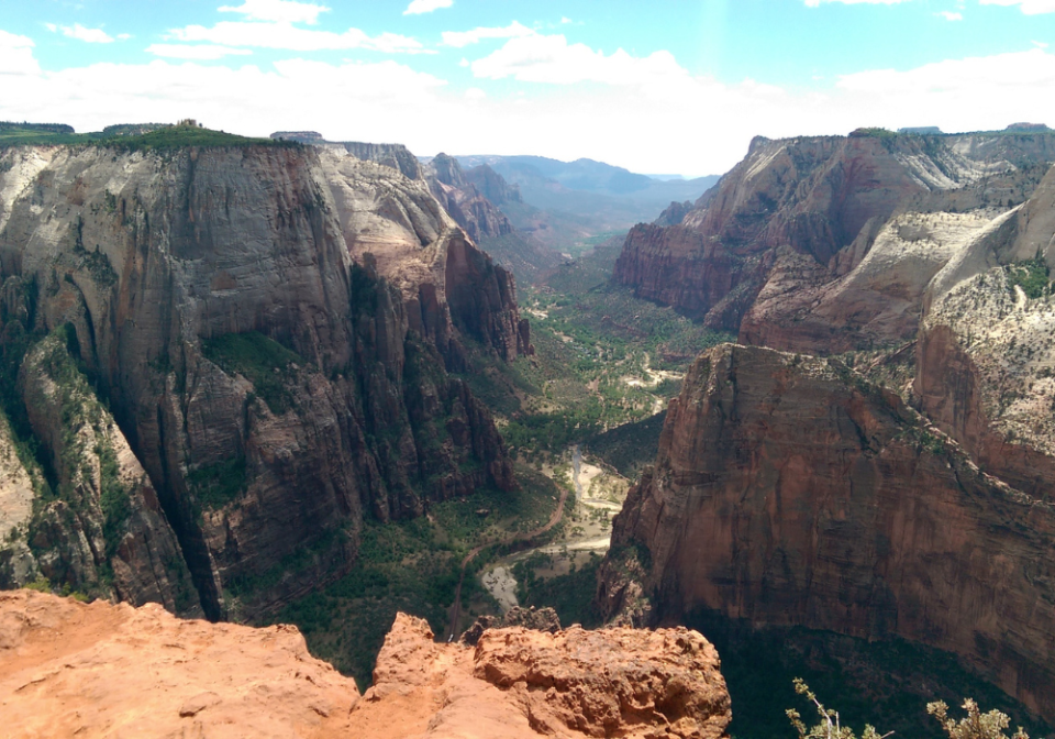 View from Observation Point at Zion