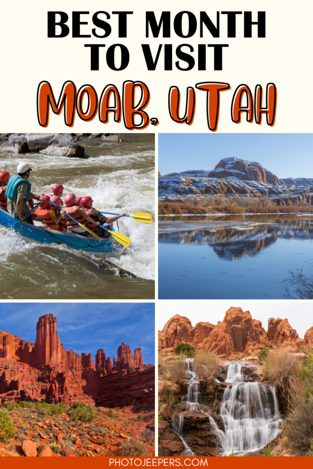 Best month to visit Moab Utah