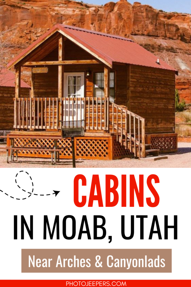 Cabins in Moab Utah