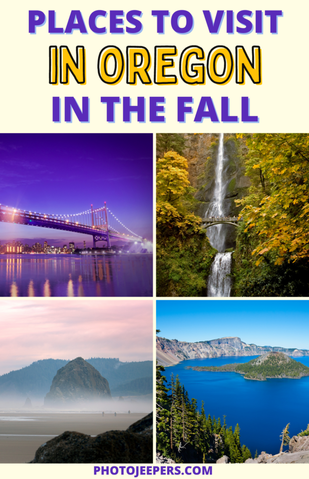 Places to visit in the fall in Oregon