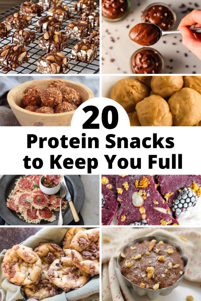 20 protein snacks to keep you full