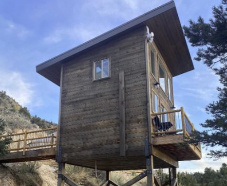 Zion treehouse cabin