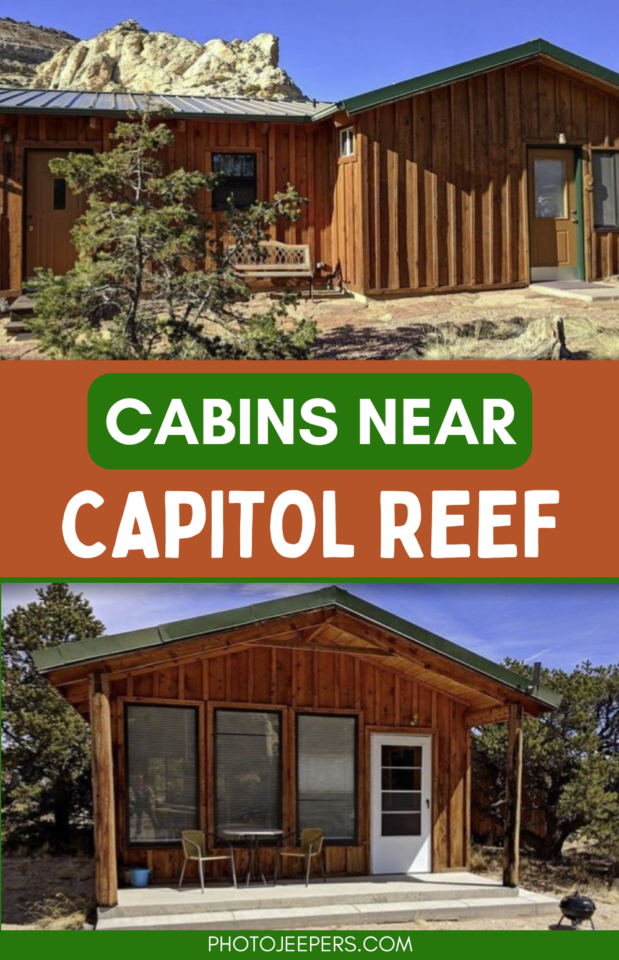 cabins near Capitol Reef