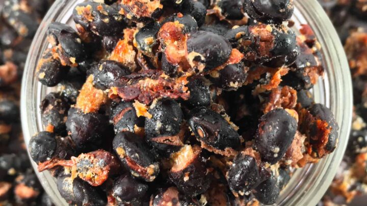 Image for Roasted Black Beans | Cheesy and Crispy Snack!