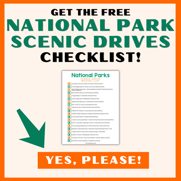 get the free national park scenic drives checklist