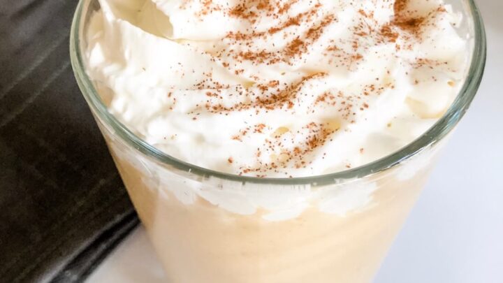 Image for Low Carb Pumpkin Spice Frappuccino Made With Keto Chow
