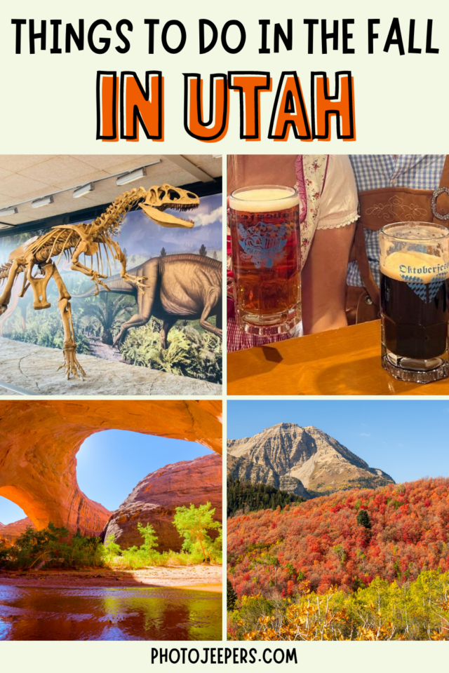 things to do in the fall in Utah