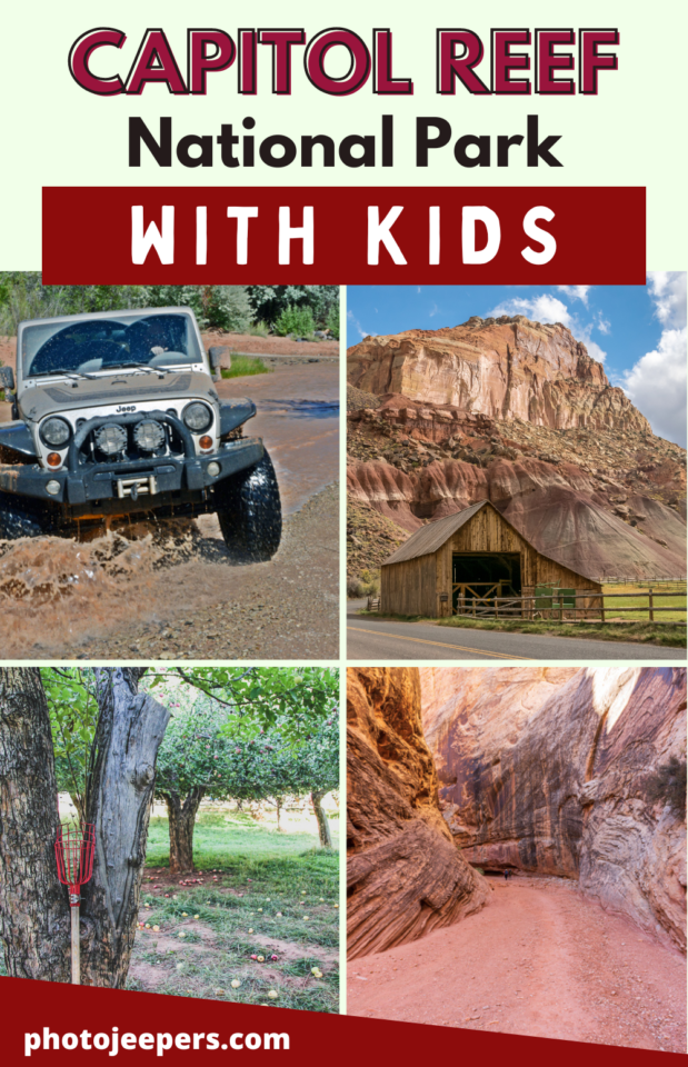 Capitol Reef National Park with kids