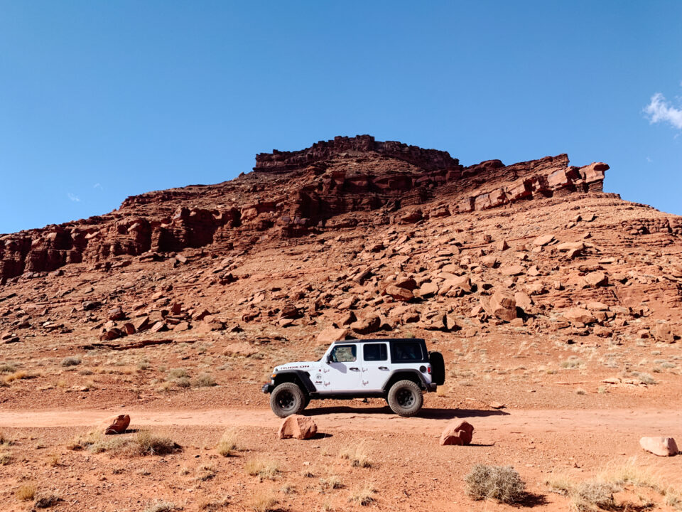 Moab Jeep tour