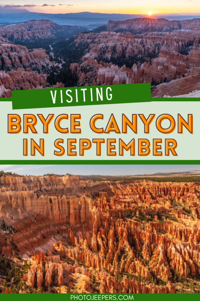 Visiting Bryce Canyon in September