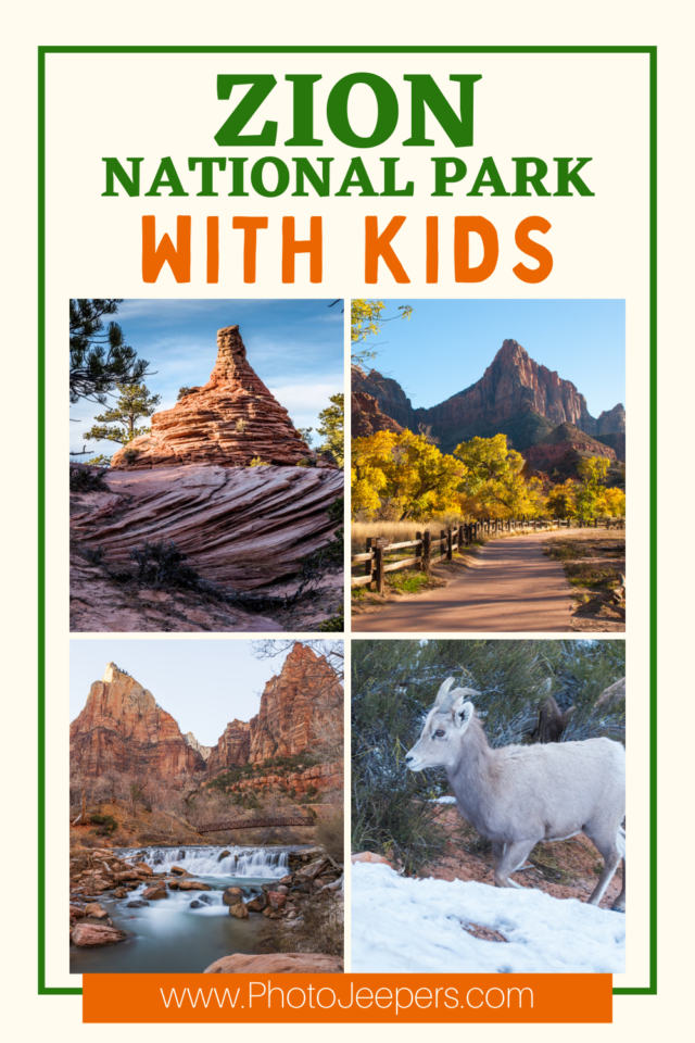 Zion National Park with kids