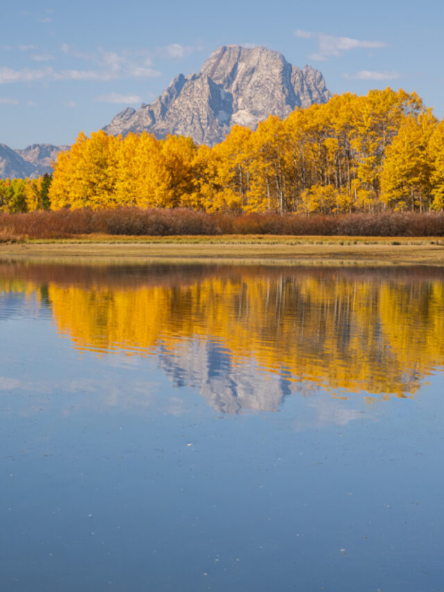 Grand Teton National Park in the Fall Story