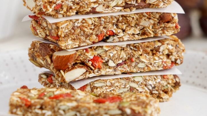 Image for Vegan Granola Bars (Chewy + Healthy)