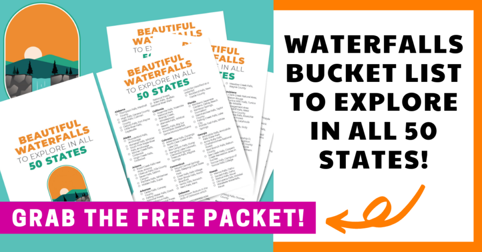 waterfalls bucket list in all 50 states