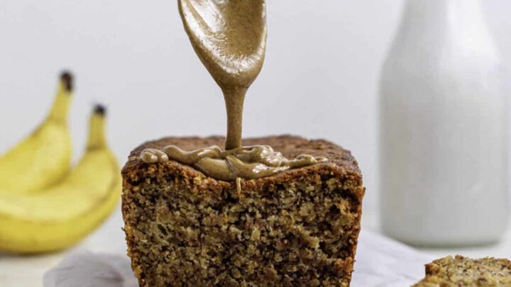 Image for 5-Ingredient Vegan Banana Bread (Easy, Fluffy, Simple!)