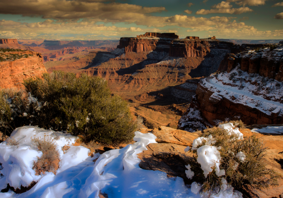 Canyonlands in the winter