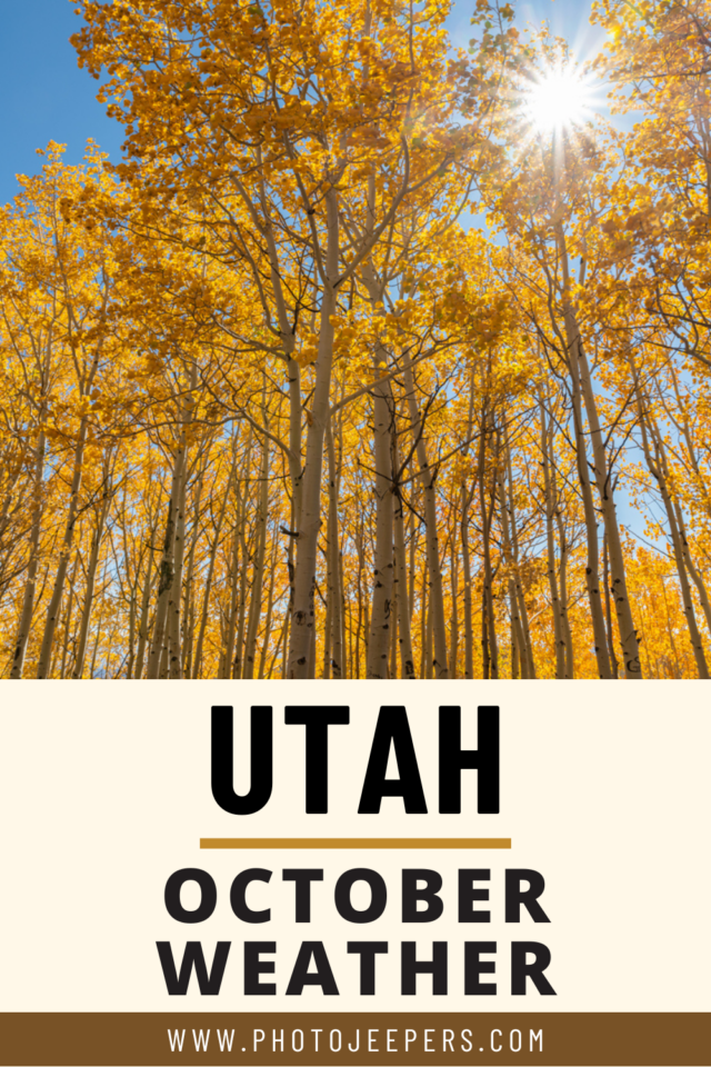 October weather in Utah