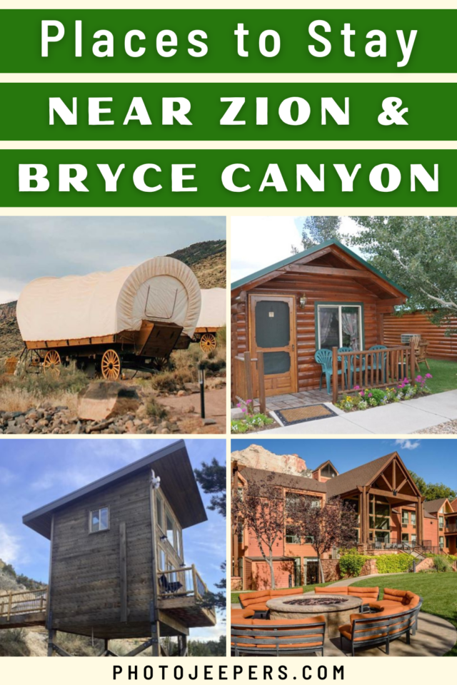 Places to stay near Zion and Bryce Canyon