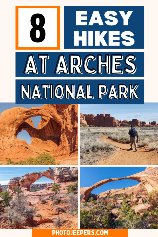8 easy hikes at Arches National Park