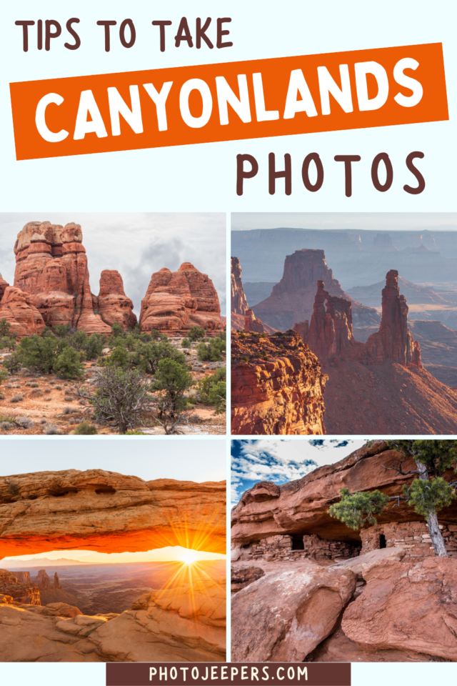 tips to take Canyonlands photos
