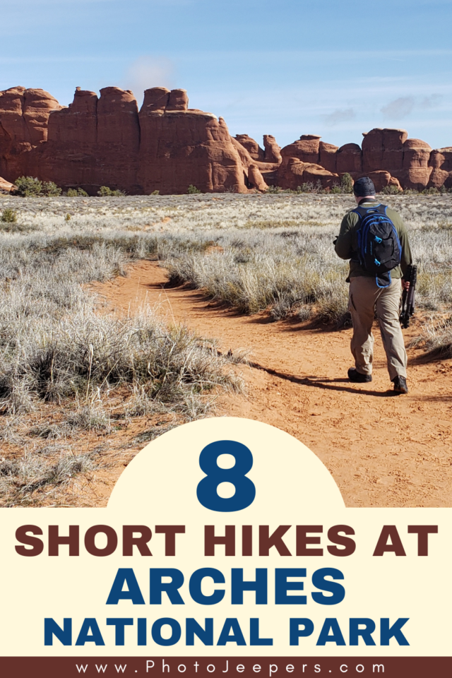 8 short hikes at Arches National Park
