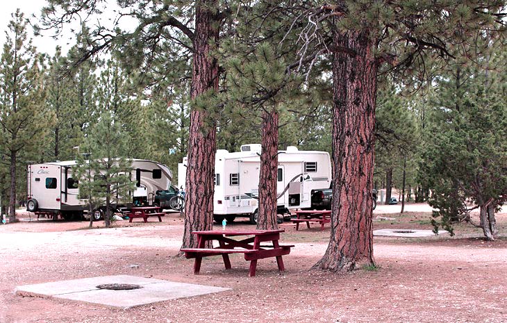 RV Camping at Bryce Canyon