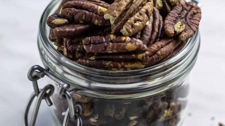Image for Air Fryer Roasted Pecans (3 Ways!)