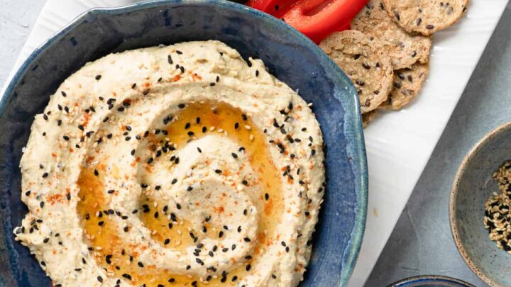 Image for Toasted Sesame Hummus Recipe
