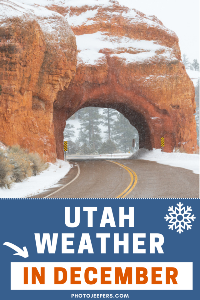 Utah weather in December