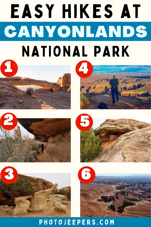 easy Canyonlands National Park hikes