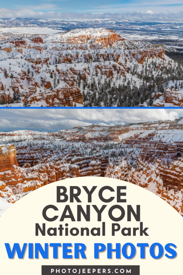 Bryce Canyon winter photos