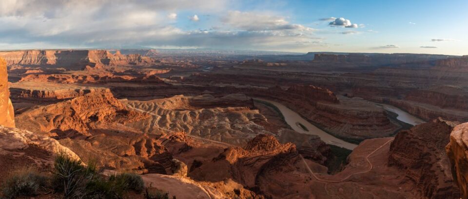 Panorama view of Dead Horse Point