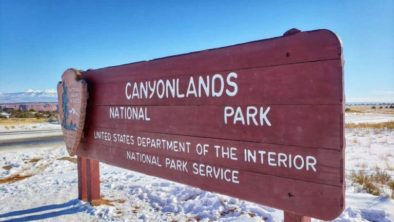 Visiting Canyonlands National Park in February