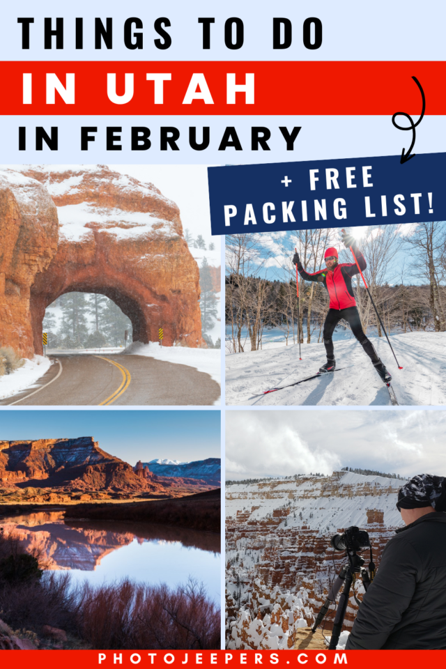 Utah in February things to do
