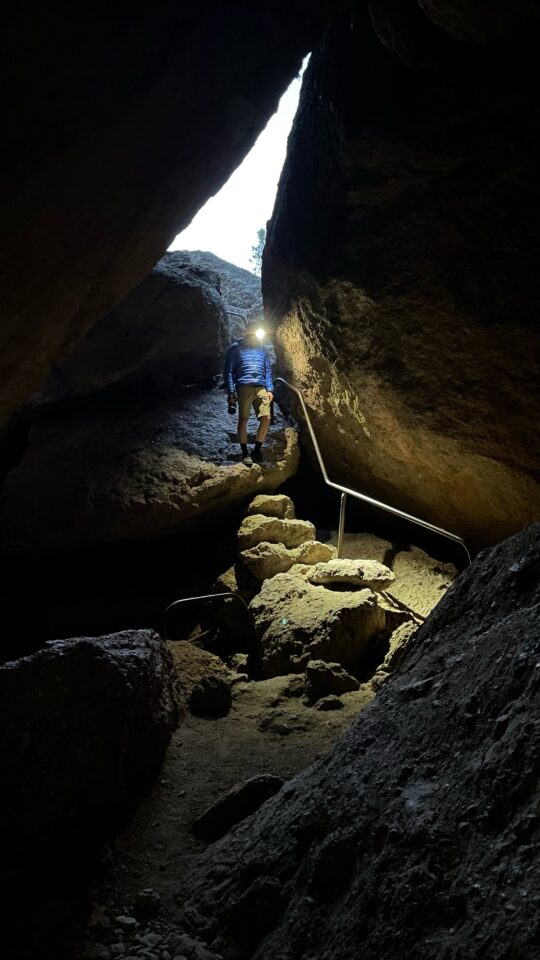 Balconies Cave Trail at Pinnacles National Park