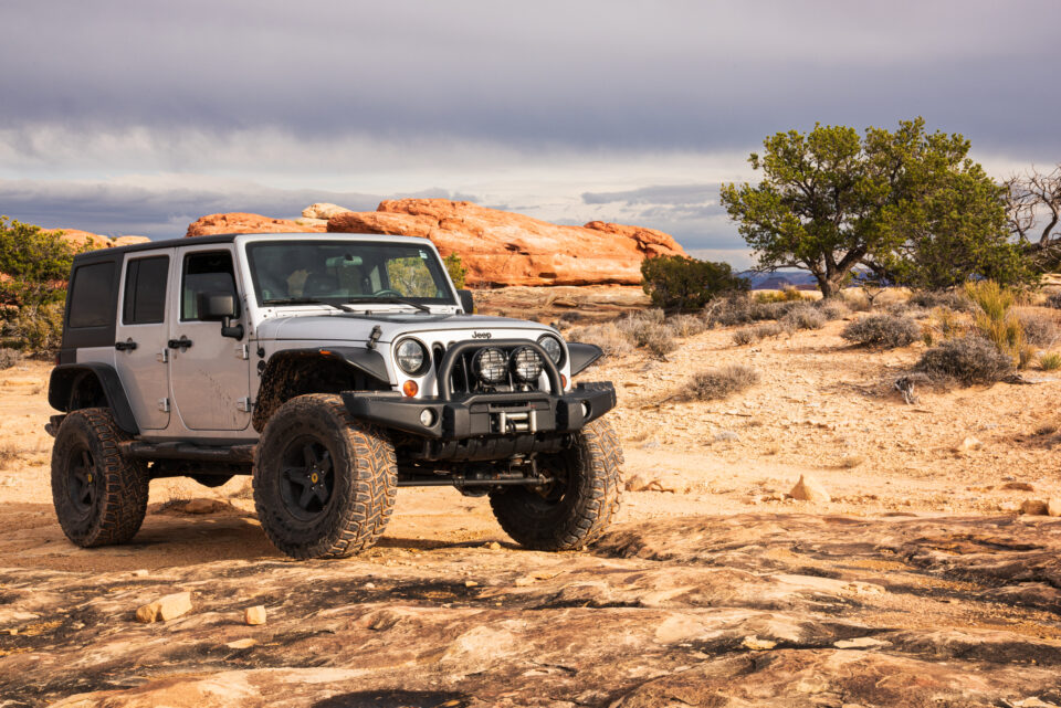 Jeep trail at Canyonlands Needles